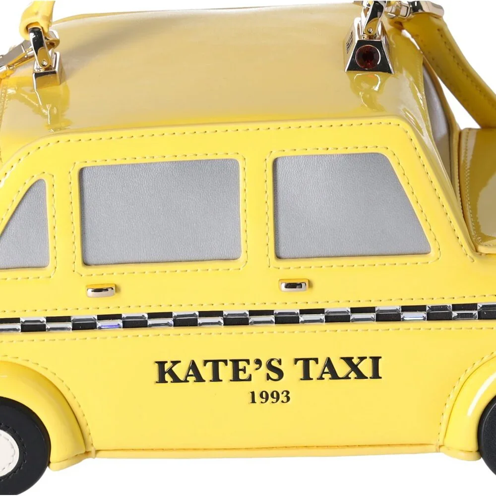 Kate Spade 3D NYC Taxi Yellow Cab Crossbody Bag KI975 Novelty Collection_2